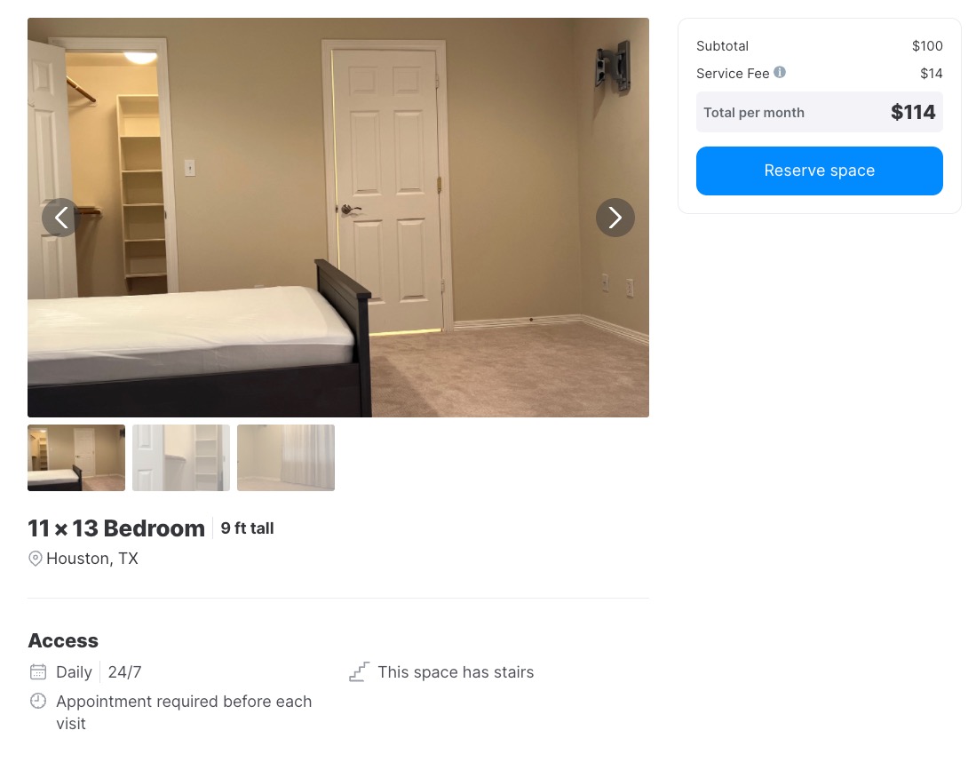 13×11 Bedroom for rent Houston, Texas $100month Neighbor 