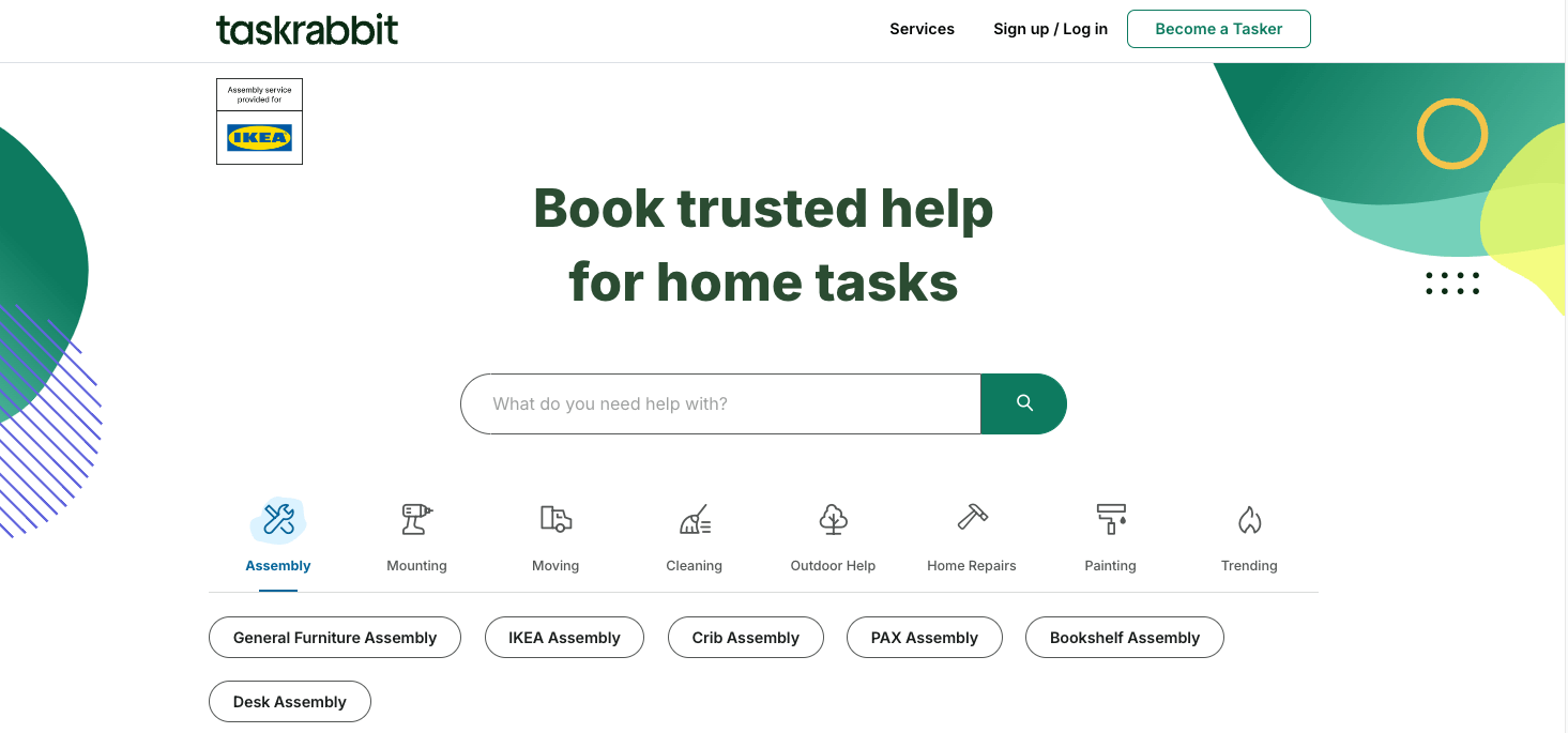 taskrabbit work from home jobs official website 