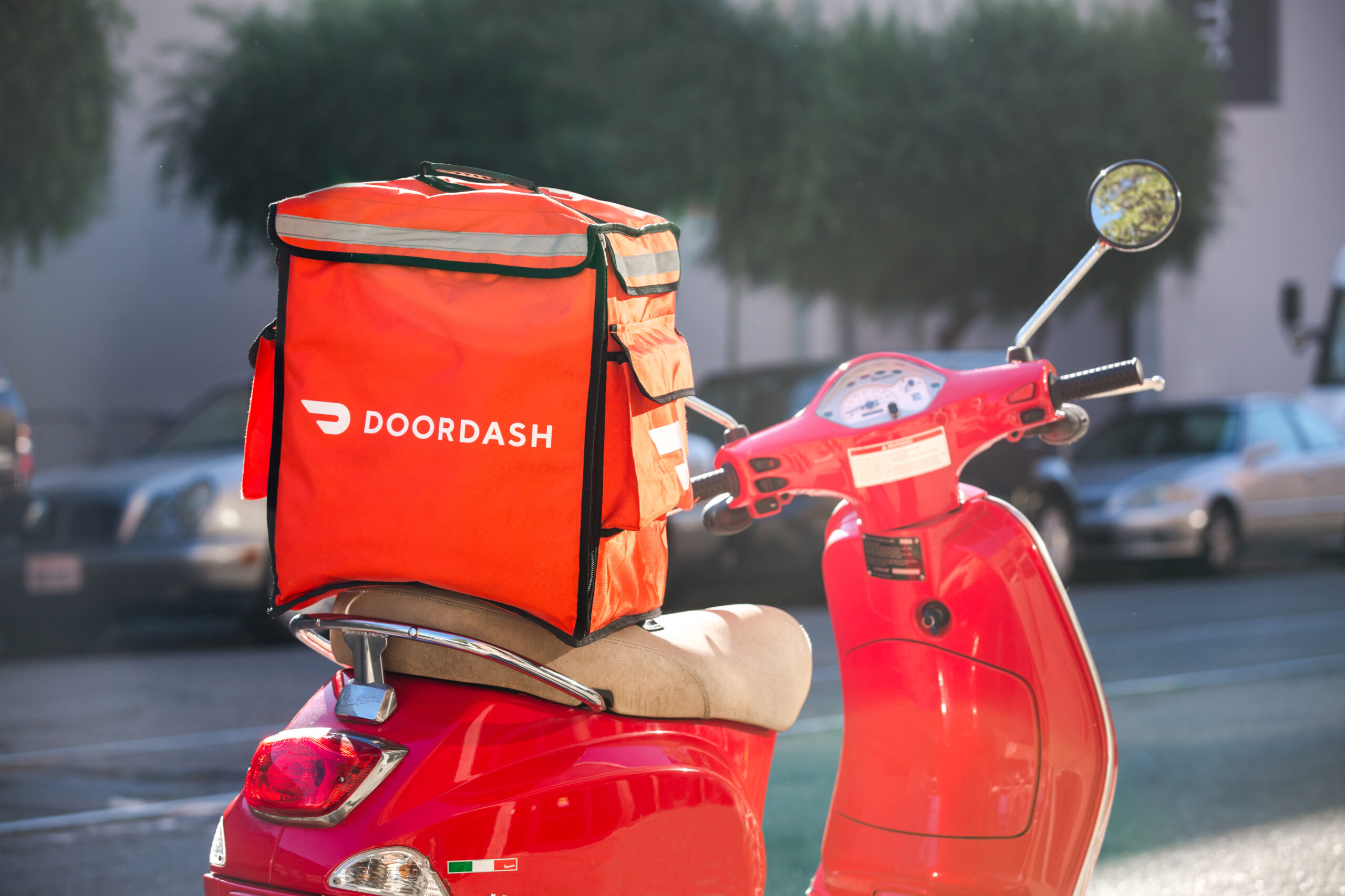 Motorcycle doordash online