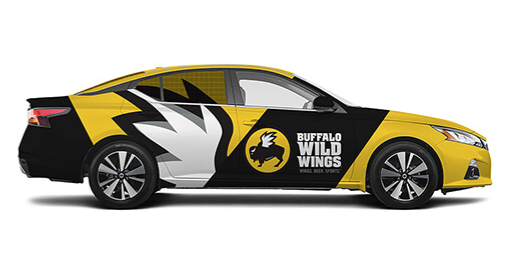 Carvertise - Buffalo Wild Wings car
